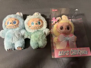 POP MART LABUBU LET'S CHECKMATE 라부부 세트