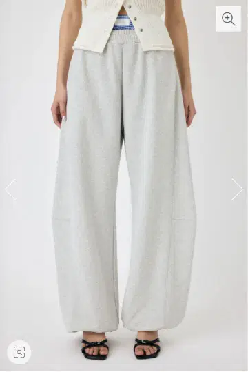 moussy CURVE LINE 스웨트 팬츠