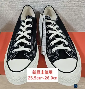 [ CONVERSE ] ct70 로우컷 척테일러 BK 26.0cm