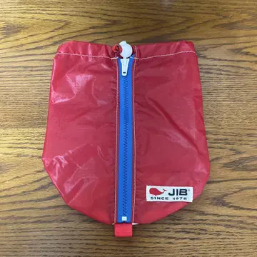 JIB 프레스 백 벌룬 파우치 S 레드 블루