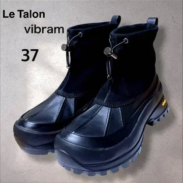 새상품 르탈론 비브람 가죽 게이터 숏부츠 37