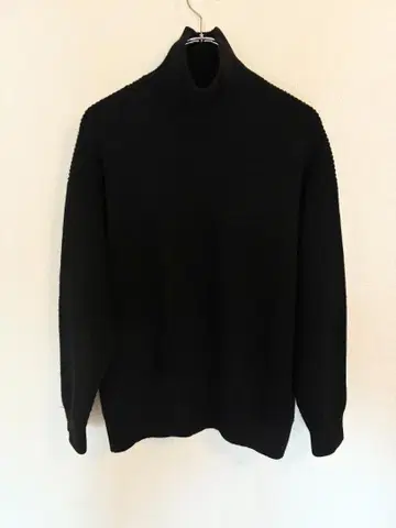 AURALEE 오라리 울 니트 하이넥 터틀 size4