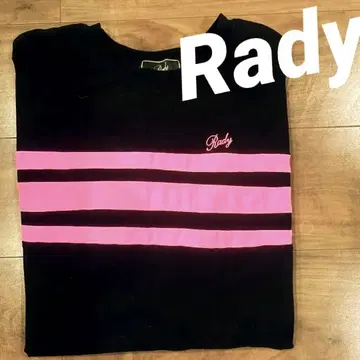 Rady 네온 핑크 긴팔 t셔츠