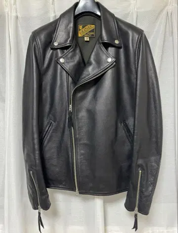 Y2LEATHER 와이투레더 더블 라이더 자켓 38