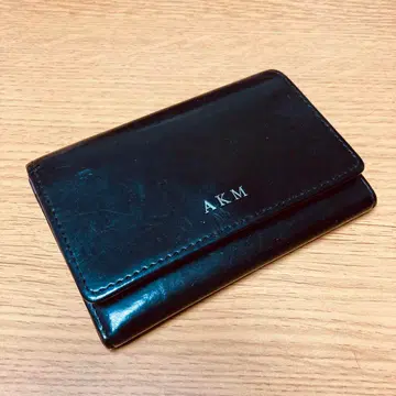AKM GUIDI 명함지갑 카드 케이스 구이디 코도반 가죽