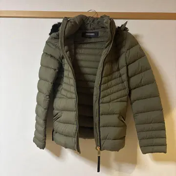 TOMMY HILFIGER 여성용 후드 부착 다운