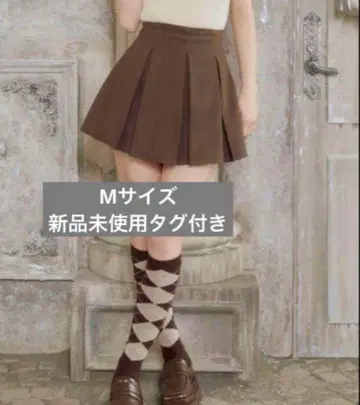 Darich 다리치 하이웨스트 박스 미니 스커트 미사용 새상품