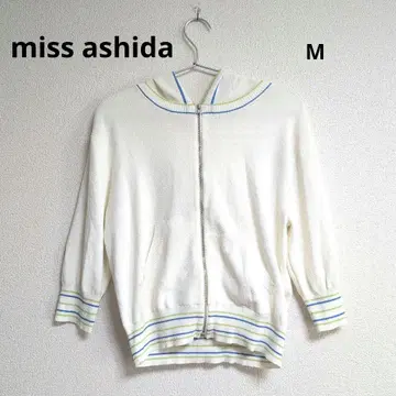 0261 miss ashida 미스아시다 집업 후드티 M