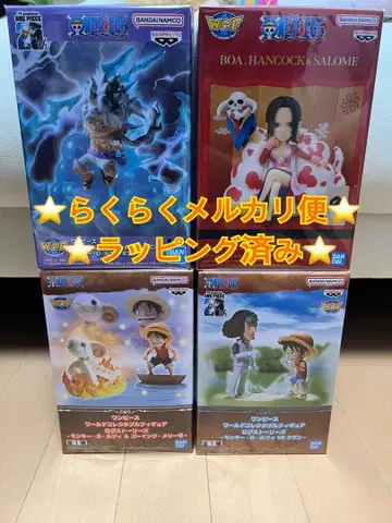 원피스 월드 컬렉터블 피규어 4세트