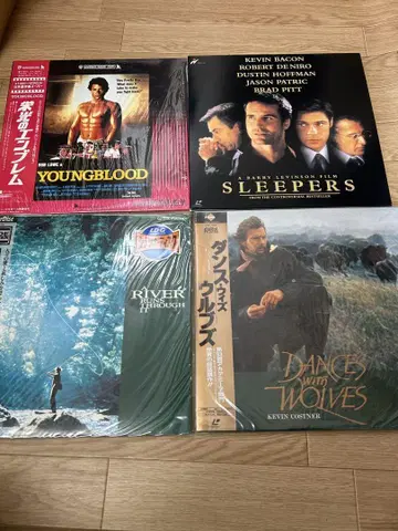 레이저 디스크 LD 영광의 엠블럼, SLEEPERS 외 4작품