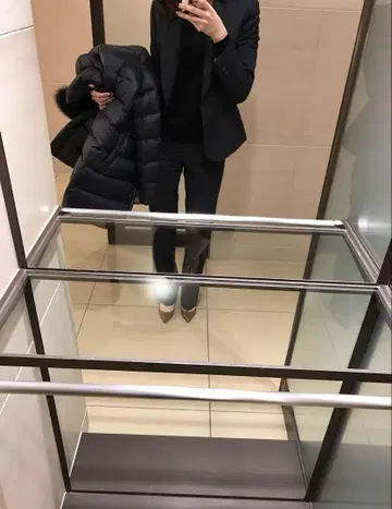 [ 새상품급 ] THE SUIT COMPANY 네이비 36