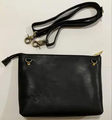 JAPAN FACTORY 블랙 2way 사코슈 도치기 가죽