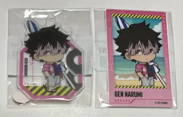괴수 8호 나루미 겐 아크릴 키링 카드 콜라보 카페 갤러리