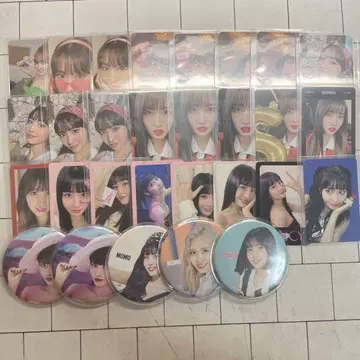 twice 모모 트레이딩 카드 캔뱃지