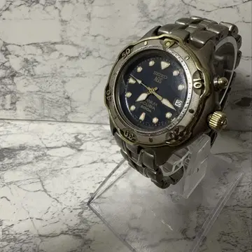 SEIKO AGS 다이버즈 3M22-0010 티타늄 가동품 200m 방수