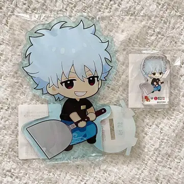 은혼  콜라보 아크릴 블록 BIG 아크릴 스탠드 사카타 긴토키