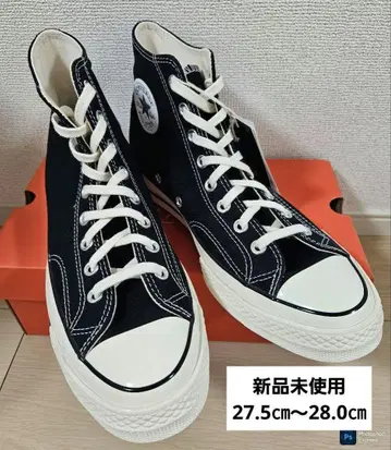 [ CONVERSE ] ct70 하이컷 척테일러 BK 28.0cm
