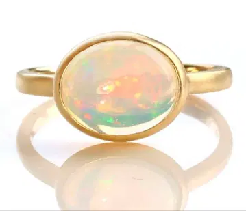 [ 가격 인하 ] 10K 오팔 반지