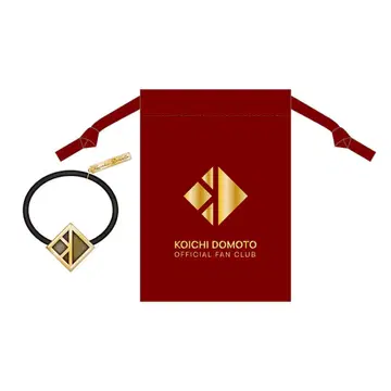 새상품 도모토 코이치 KOICHI DOMOTO 팬클럽 로고 머리끈