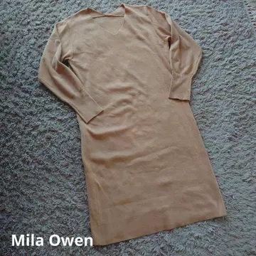 [새상품급] Mila Owen 니트 롱 원피스 미라 오웬