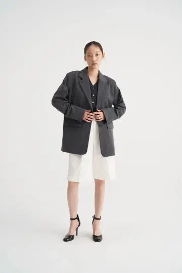 정가 이하 Venica Malro | Virgin 울 테일러드 자켓