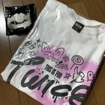 TWICE THIS IS FOR 티셔츠 L 사이즈 & 러버 밴드