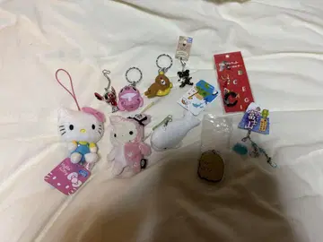 캐릭터 키링 세트