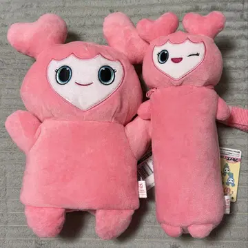 TWICE gigo 봉제 인형 퍼펫 노비후냐 파우치 모모