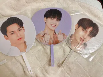 SEVENTEEN 민규 부채 3개 세트