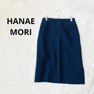 하나에모리 미디 기장 타이트 스커트 모 100% 오피스 캐주얼 엘레강트