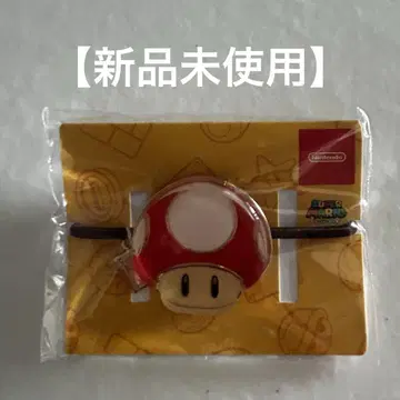 [미사용 새상품] Nintendo Tokyo 슈퍼 마리오 버섯 머리끈