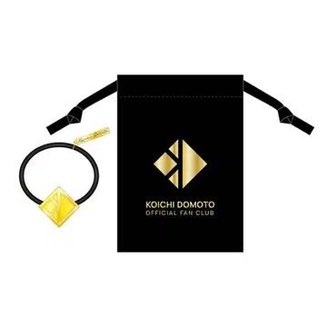 새상품  KOICHI DOMOTO 팬클럽 로고 머리끈