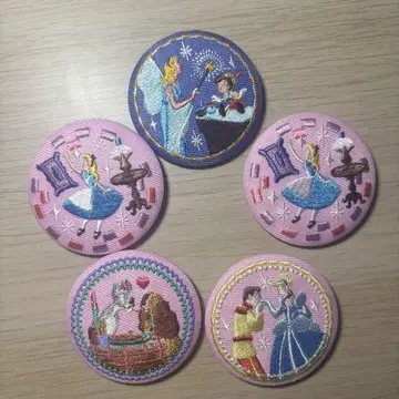 디즈니 자수 캔뱃지