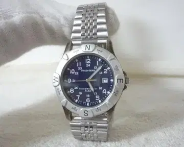 가동품 레어 세이코 알바 ALBA FILD GEAR 쿼츠 손목시계