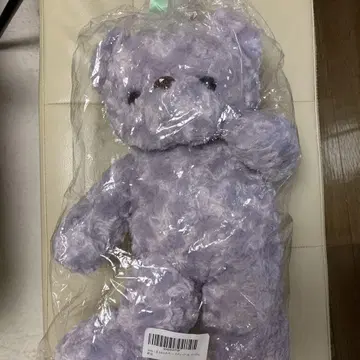 Shinki 테디베어 라벤더색 곰 모양 봉제 인형