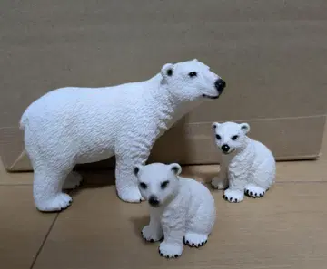 슐라이히 북극곰 곰 동물 피규어 북극곰