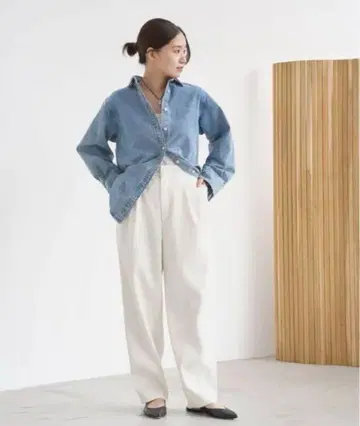 IENA 데님 BASIC 셔츠 Re.