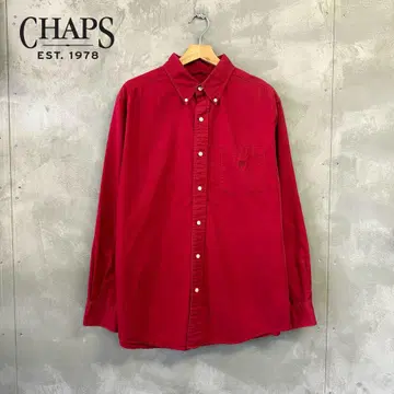 90~00s CHAPS BD 셔츠 긴팔 차프스