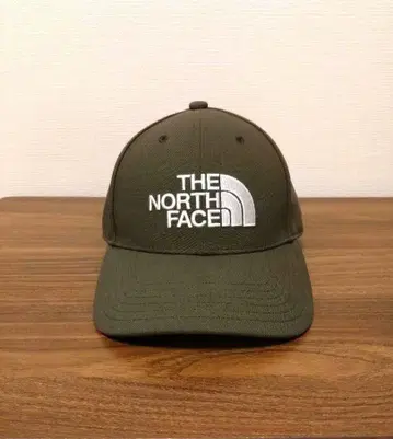 더 노스 페이스 TNF 로고 캡 NN42242 카키 새상품급