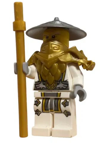 레고 LEGO 미니 피규어 닌자고 우 선생님 사부 아이템 세트