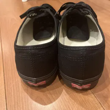 VANS 블랙 스니커즈 로우컷