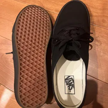 VANS 블랙 스니커즈 로우컷