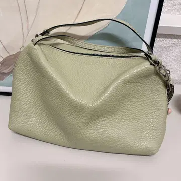 GIANNI CHIARINI 라이트 그린 핸드백