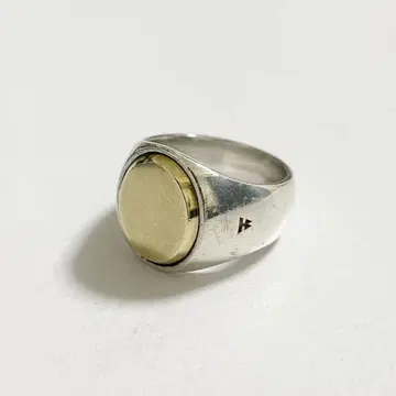 단종 9K 톰우드 TOM WOOD 시그넷 오벌 반지 실버