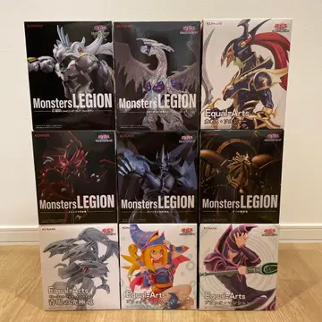 유희왕 피규어 오시리스, 오벨리스크, 라, 블랙 매지션 걸 등