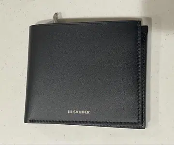JIL SANDER 블랙 접이식 지갑