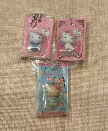 HELLO KITTY 패키지 미니어처 컬렉션 3개 세트