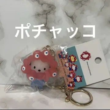 포차코 산리오 미야쿠미야쿠 클리어 키링