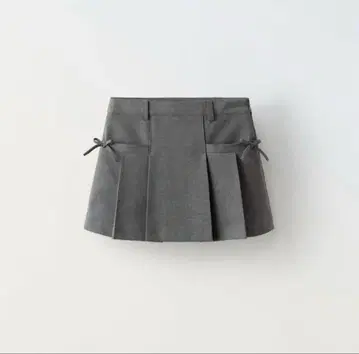 ZARA kids 리본 포함 박스 플리츠 스커트 164CM