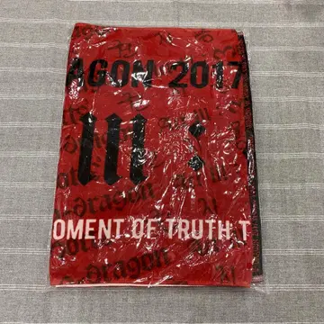 미사용 새상품 G-DRAGON 2017 WORLD TOUR 스포츠 타월